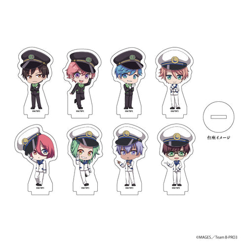 『B-PROJECT~熱烈*ラブコール~』アクリルぷちスタンド02/駅員ver. BOX02 ブラインド(全8種)(ミニキャライラスト)
